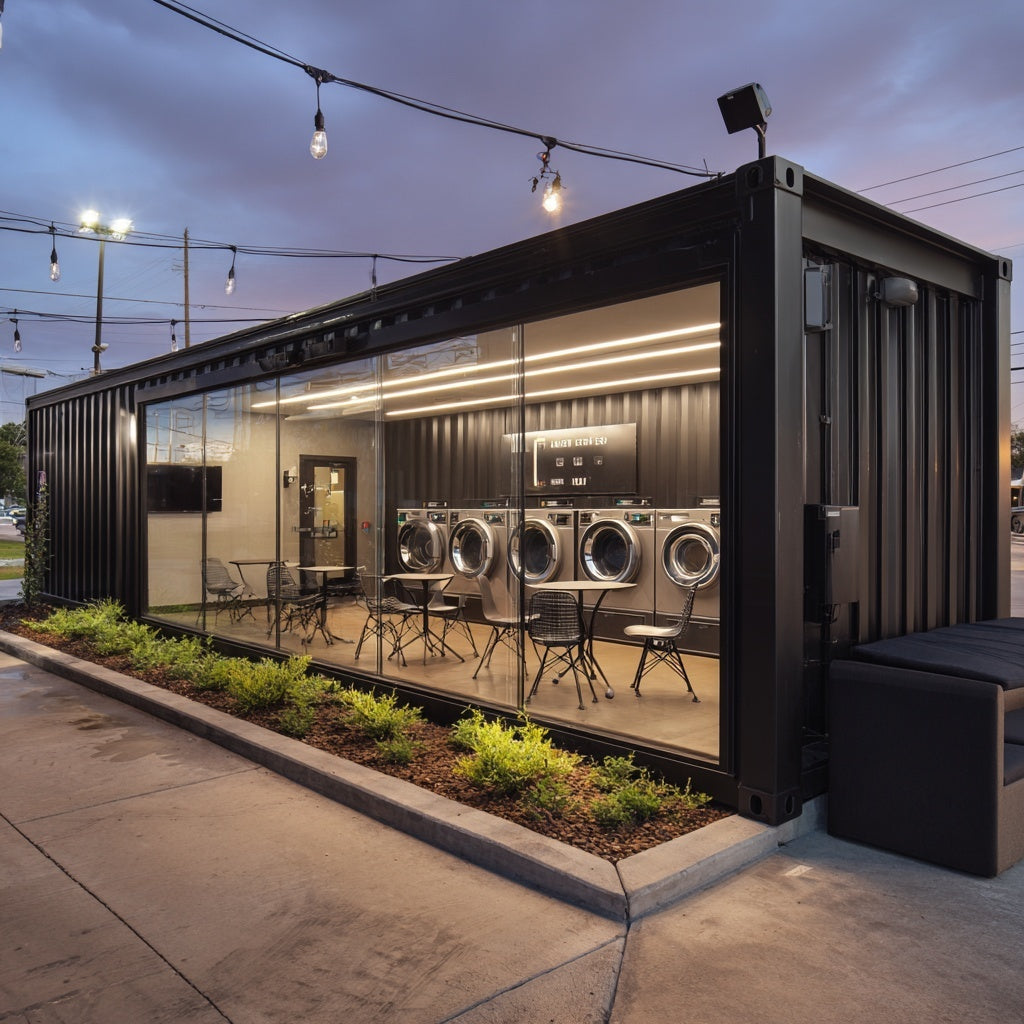 Container Laundry Box 40 FT