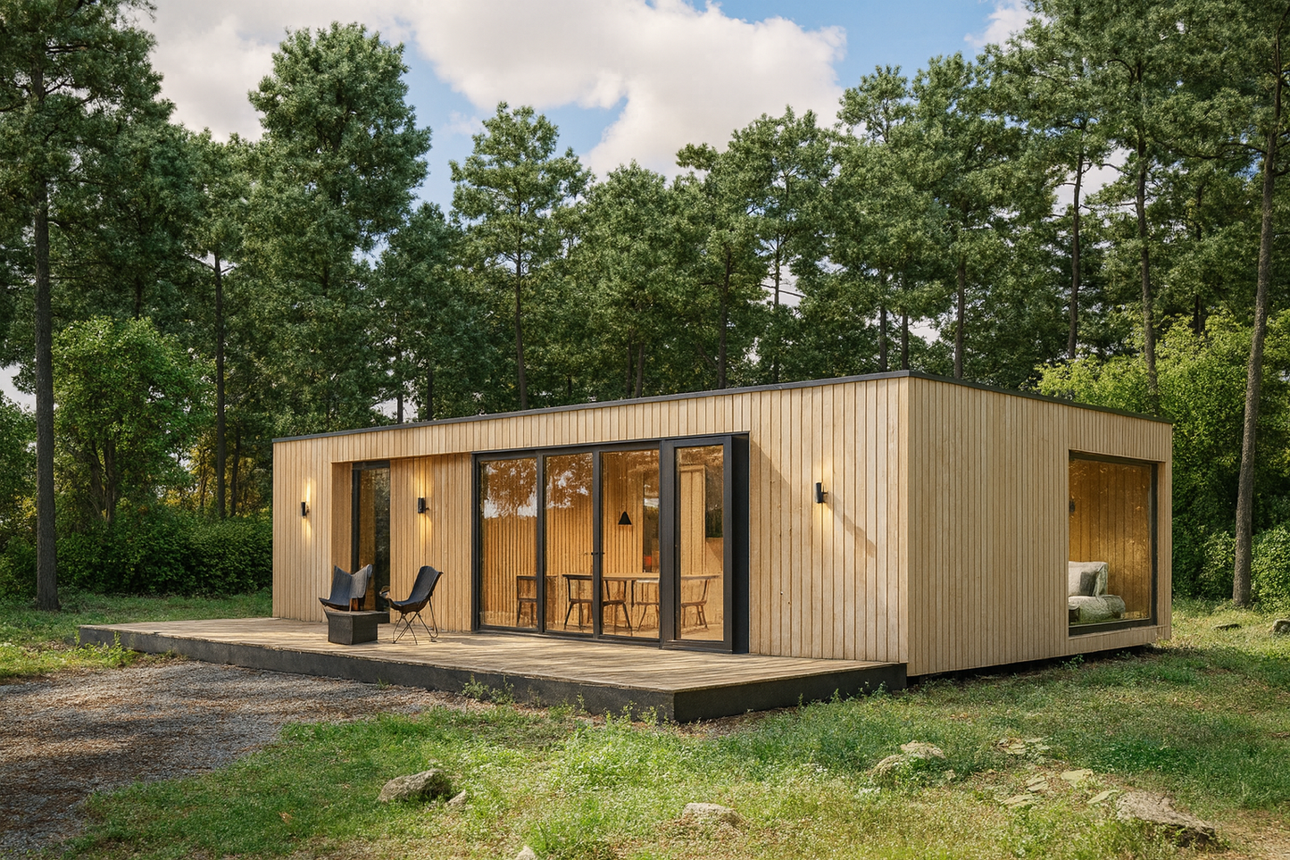 Solen Container Home 4 - 40 FT Units One Level - NEW MODEL