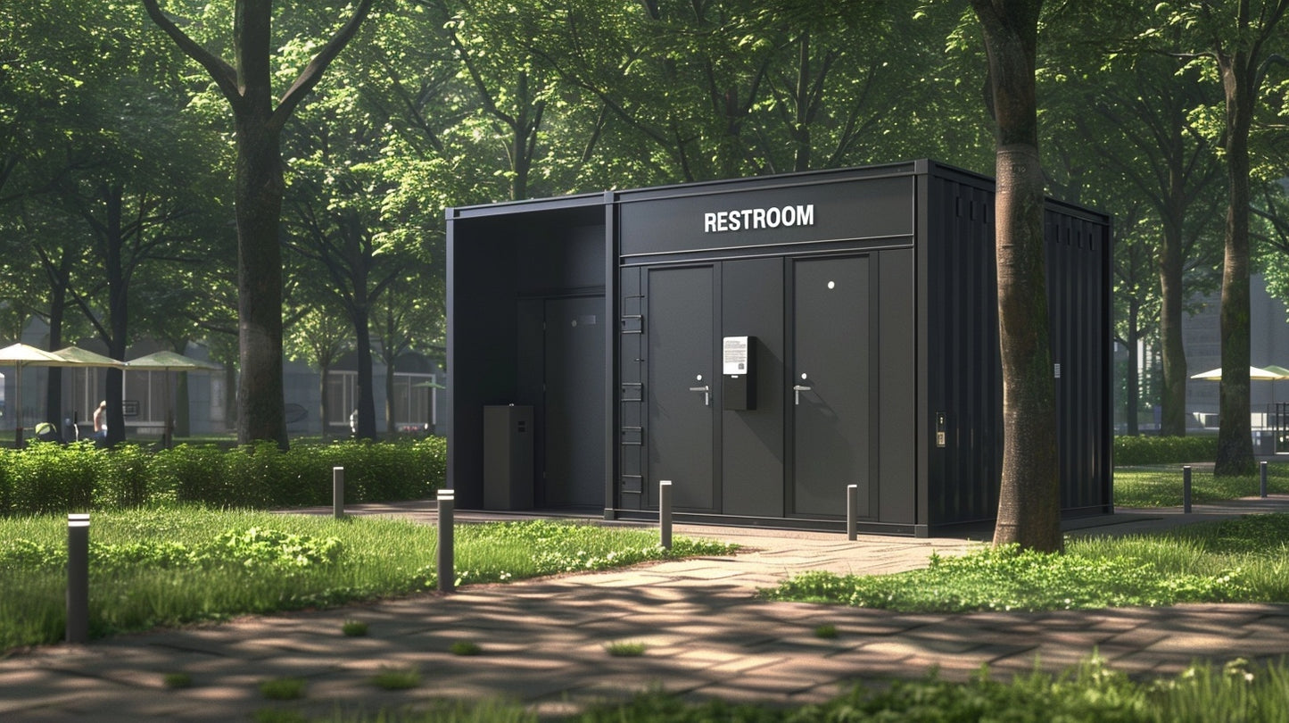 Container Restroom 20' Non-ADA
