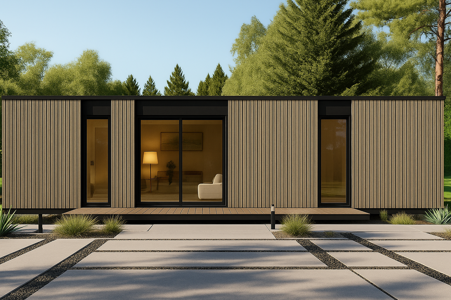 Clad 40FT Container Home