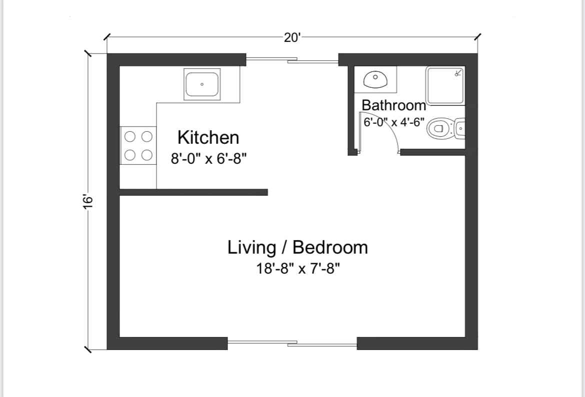 Horizon Standard Studio 2 - 20 FT Containers