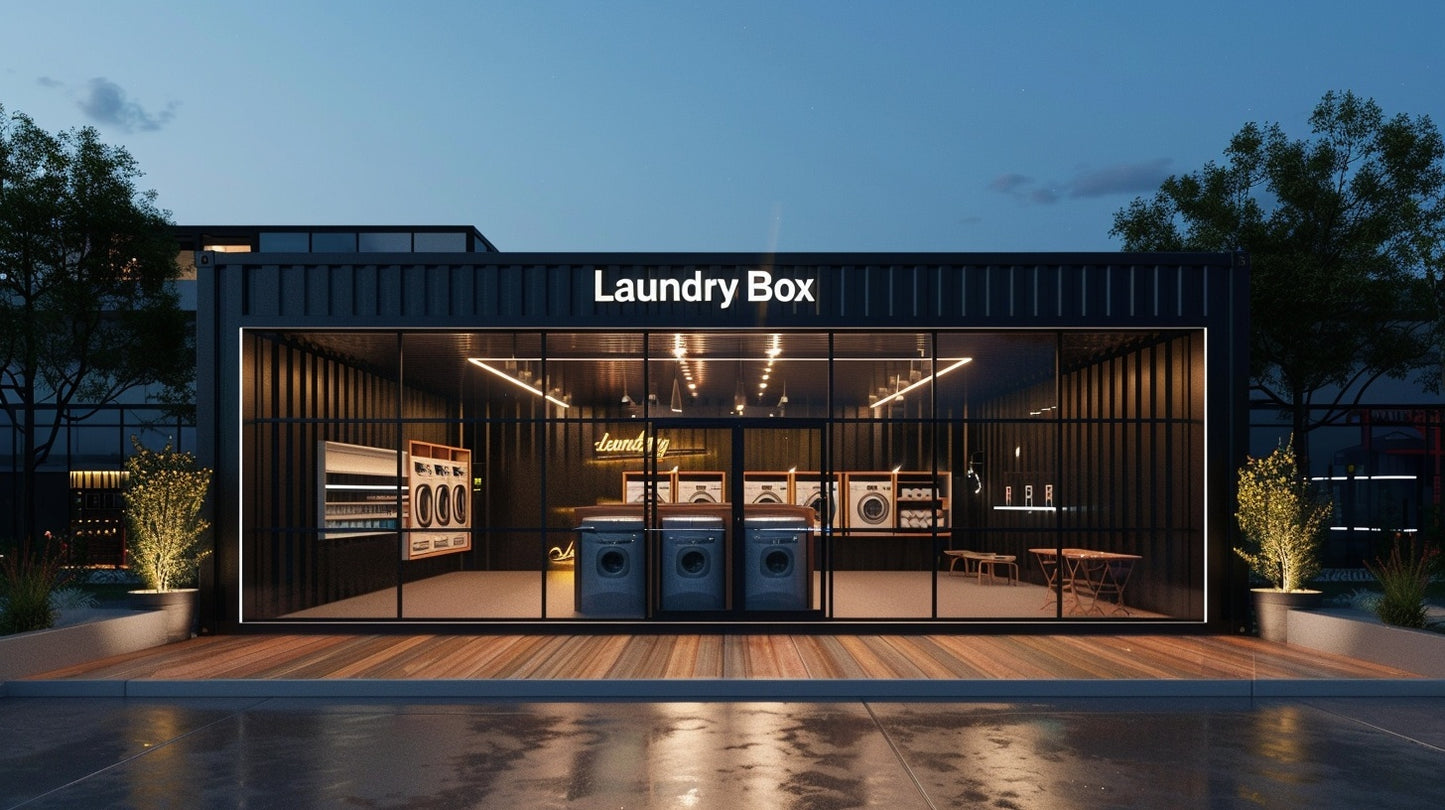 Container Laundry Box 40 FT