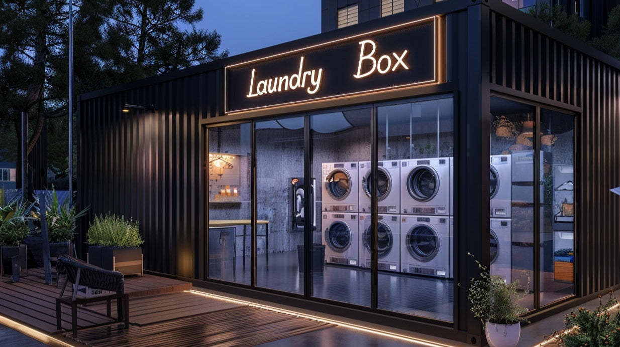 Container Laundry Box 40 FT