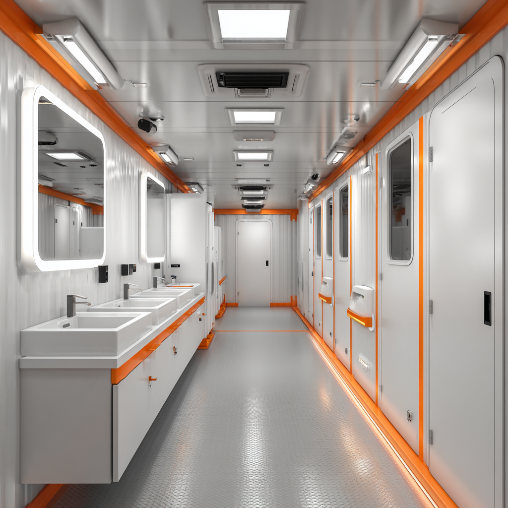 Container Restroom 20' ADA