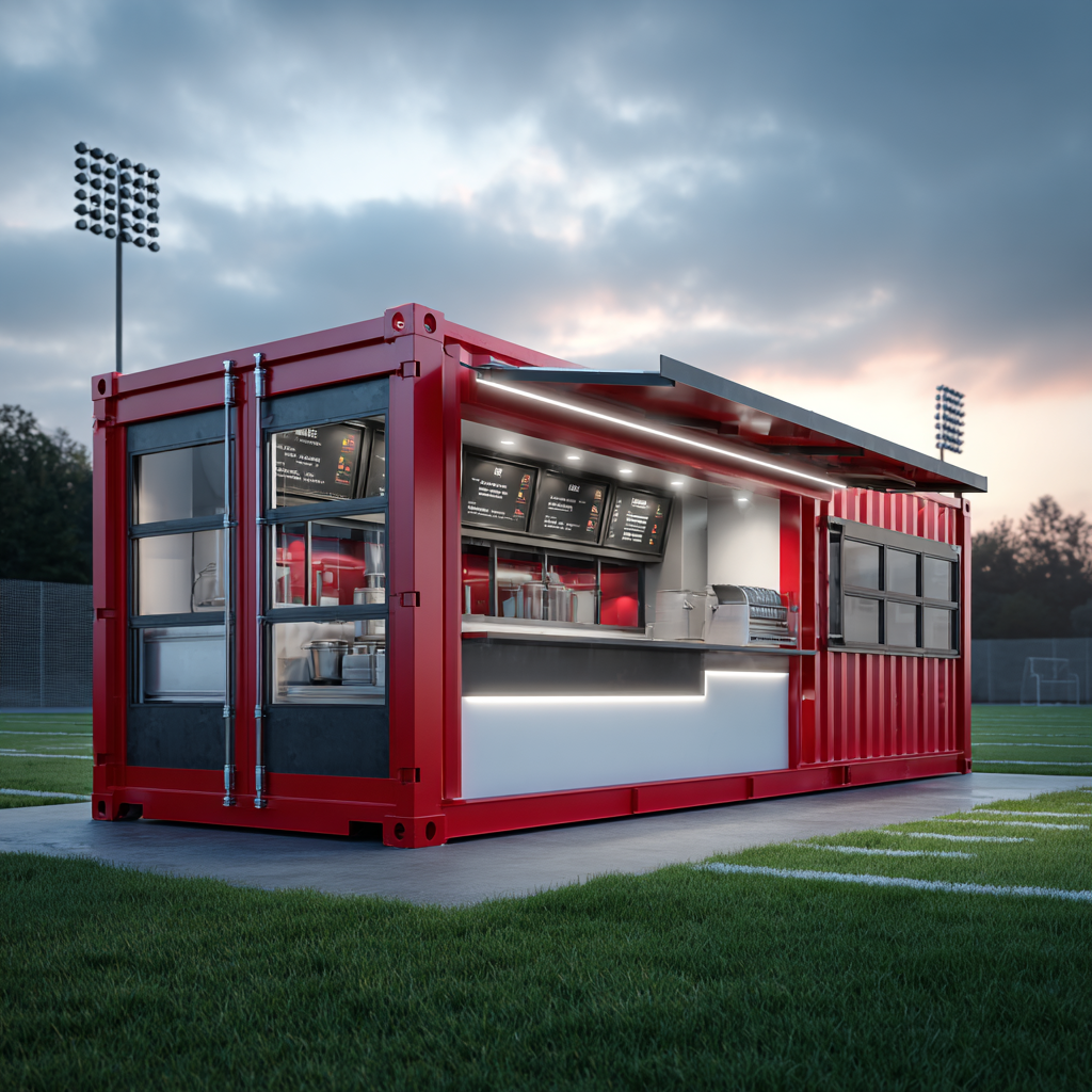 Concession Stadium Containers