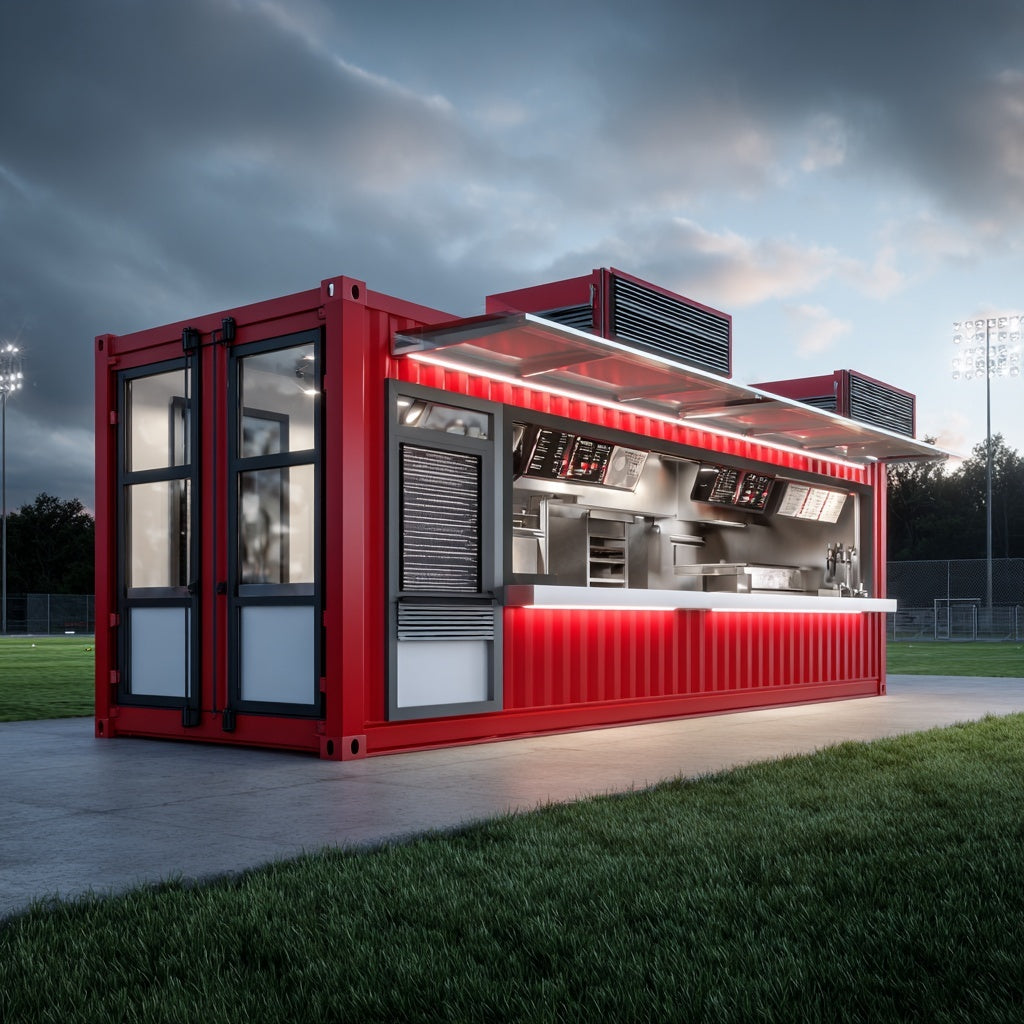 Concession Stadium Containers