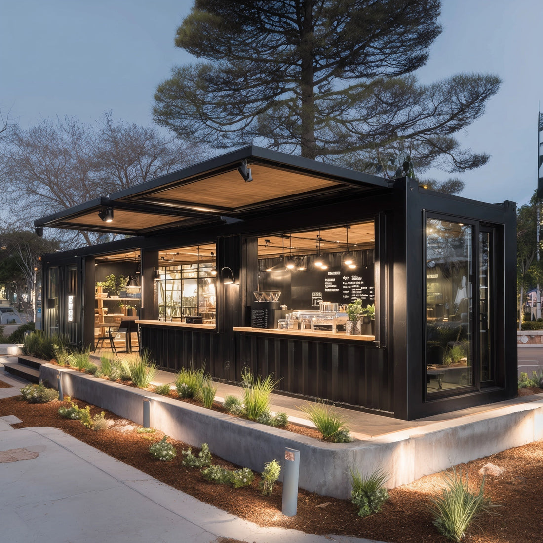 Container Cafés: Launching a Trendy Business with Low Overhead - Kozzi Space 