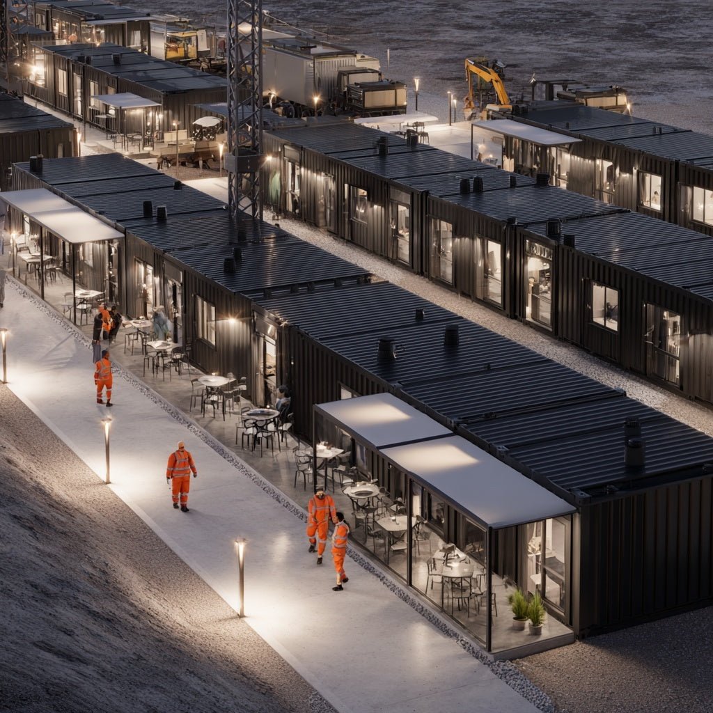 Workforce Housing Solutions with Container Builds - Kozzi Space 