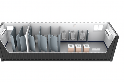 Container Restroom 40' ADA