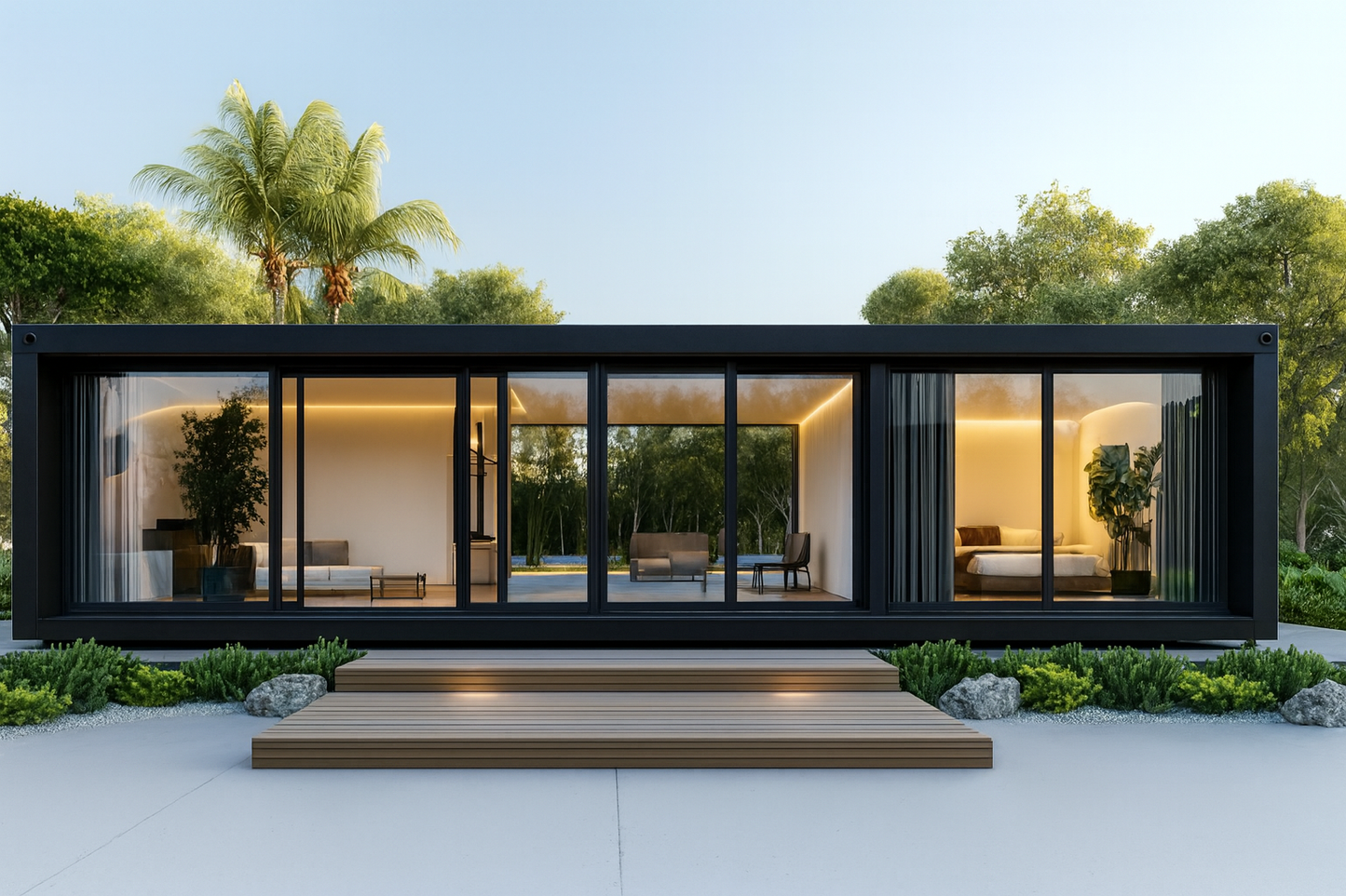 Arcadia Container Home 5 - 40 FT Units One Level - NEW