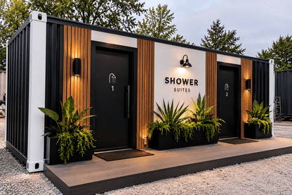 20FT Commercial Shower Suites - Kozzi Space