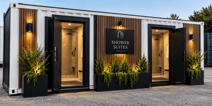 20FT Commercial Shower Suites - Kozzi Space