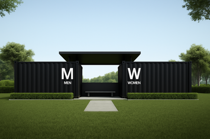 Container Restroom 40' ADA
