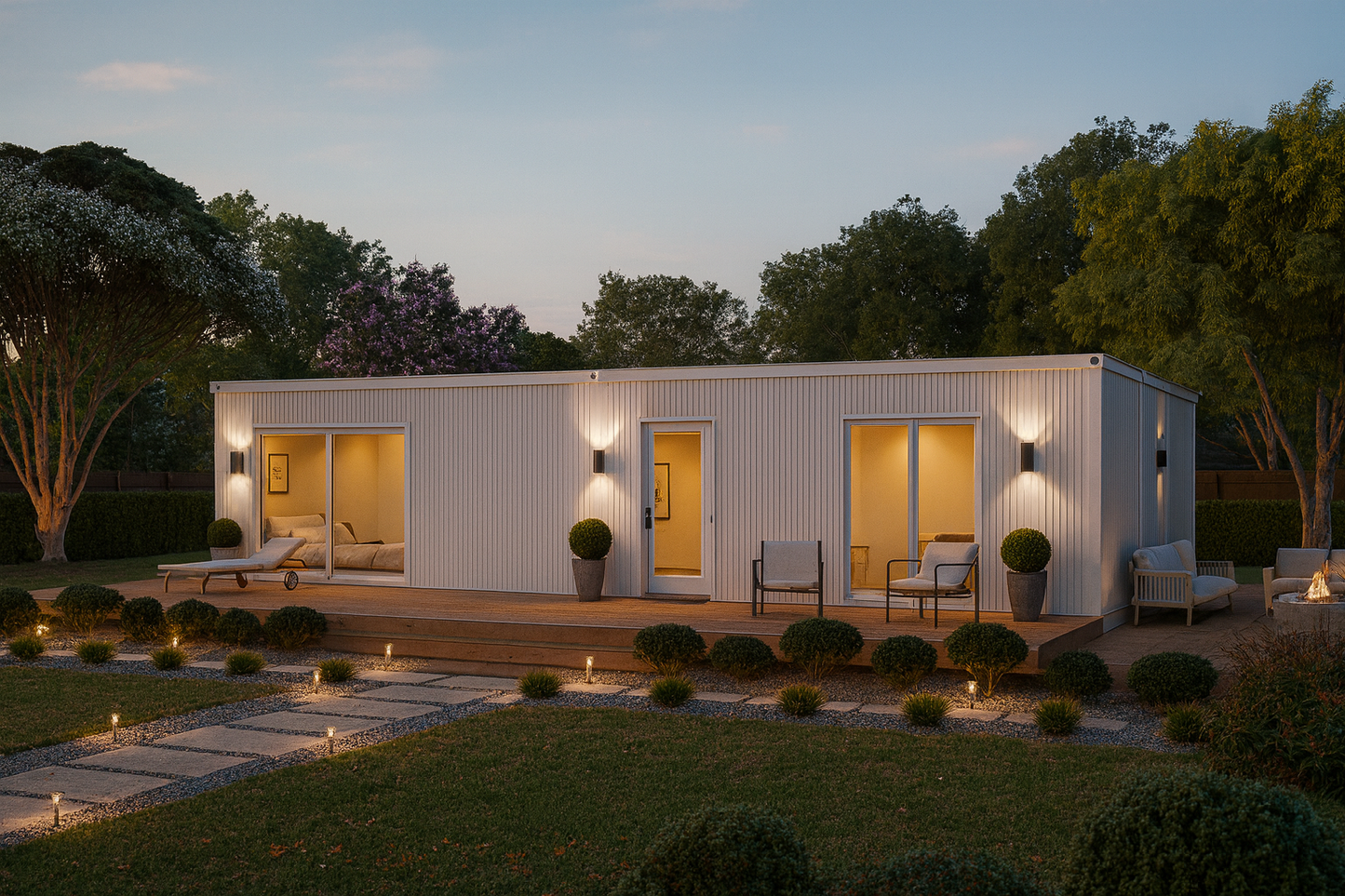 Ember Container Home 3 - 40 FT Units One Level