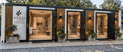 40FT Container Shower Suite - Kozzi Space