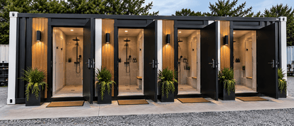 40FT Container Shower Suite - Kozzi Space