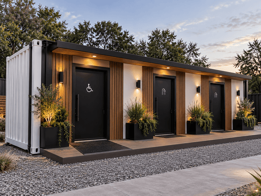 40FT Container Shower Suite - Kozzi Space