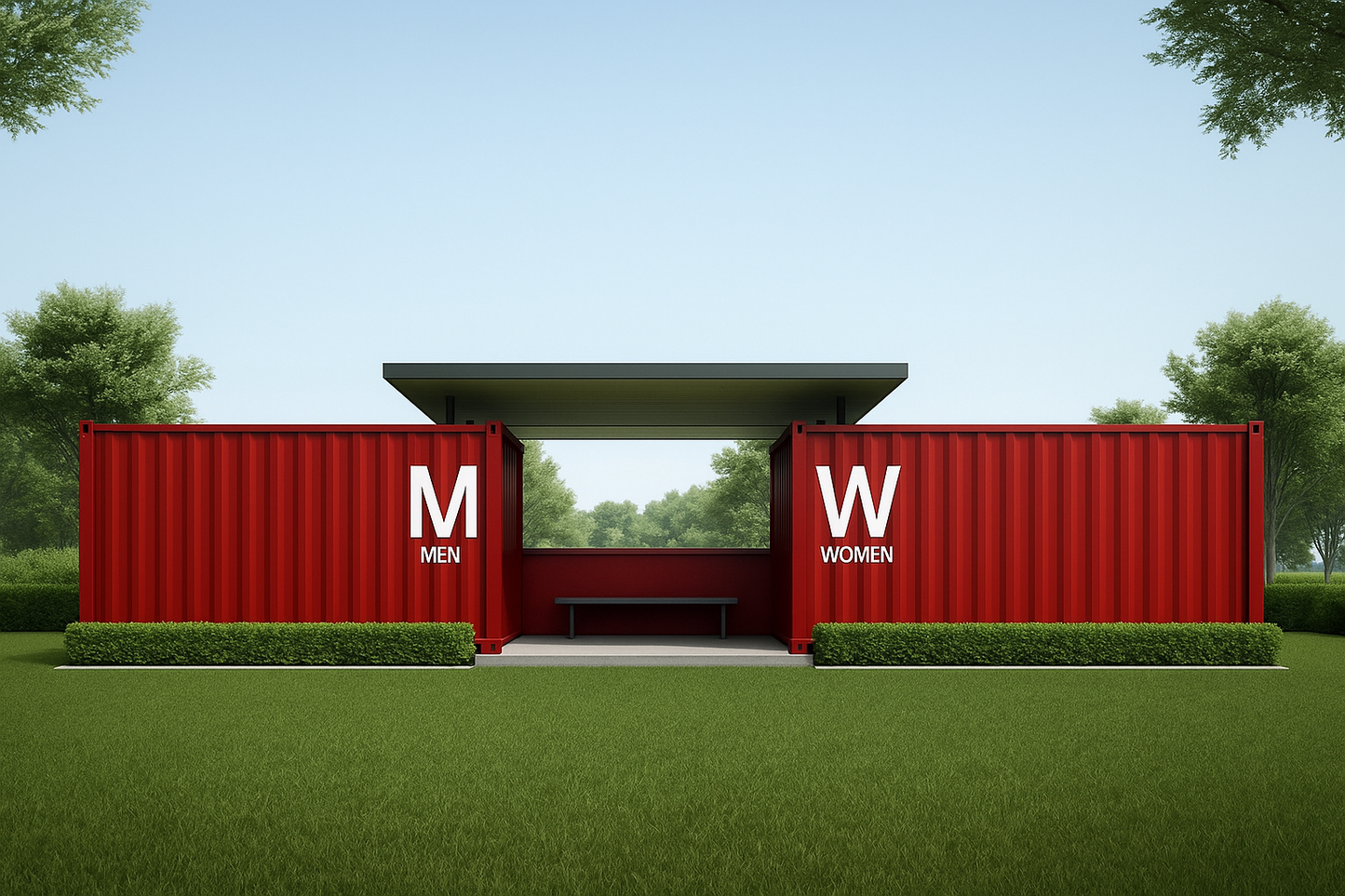 Container Restroom 40' ADA