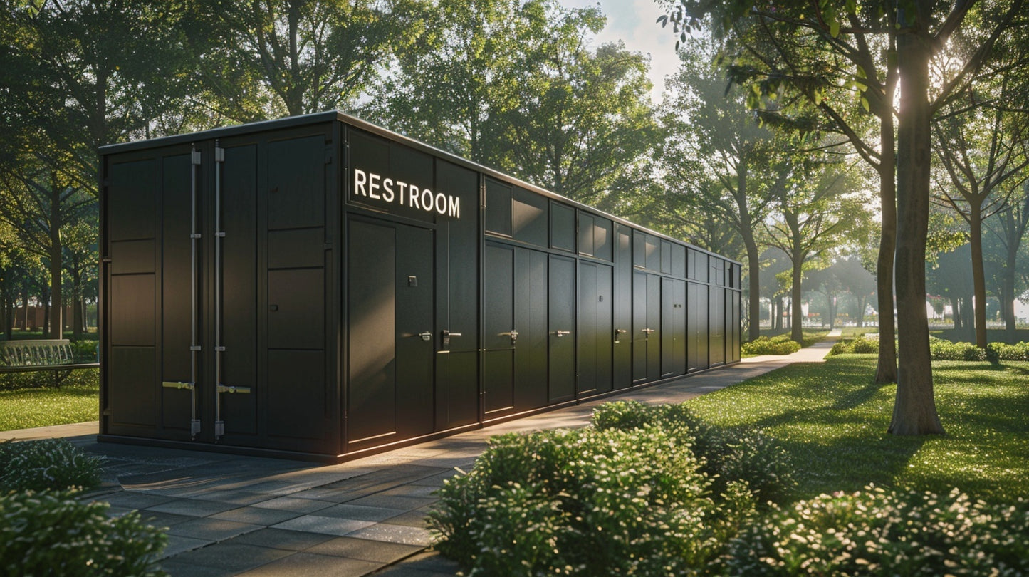 Container Restroom 40' ADA