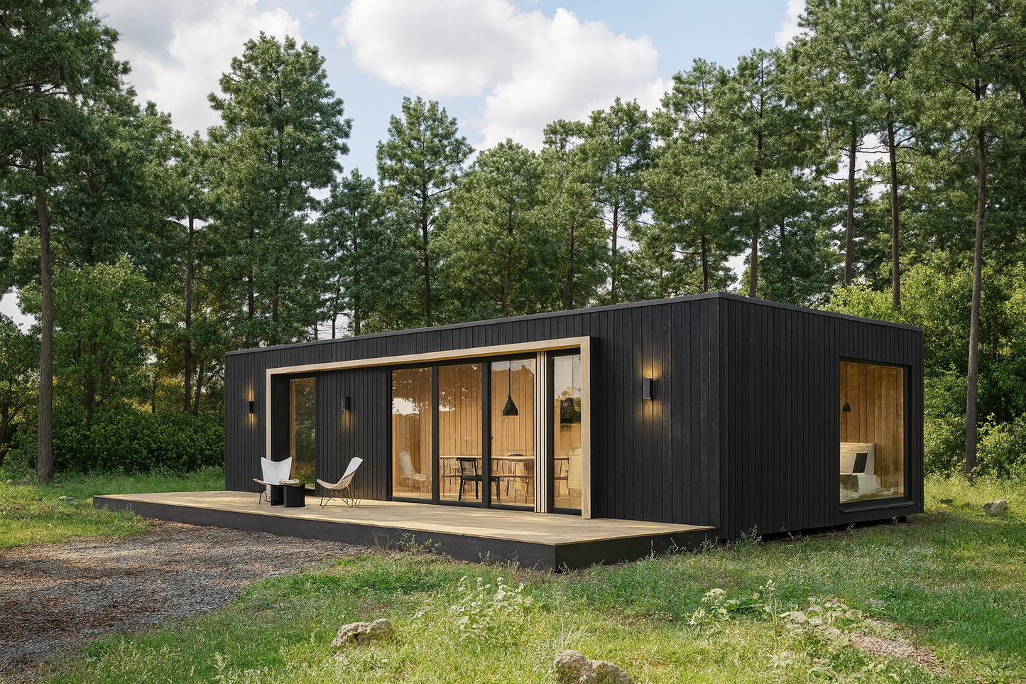 Solen Container Home 4 - 40 FT Units One Level - NEW MODEL