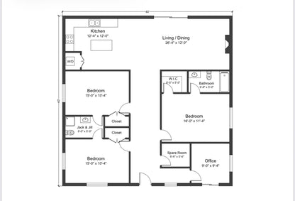 Solen Container Home 4 - 40 FT Units One Level - NEW MODEL