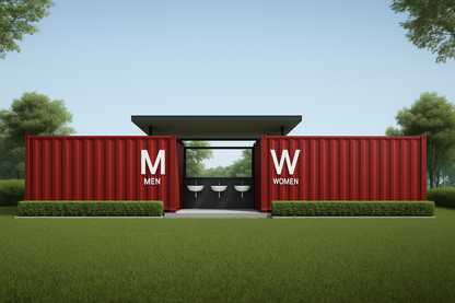 Container Restroom 40' ADA