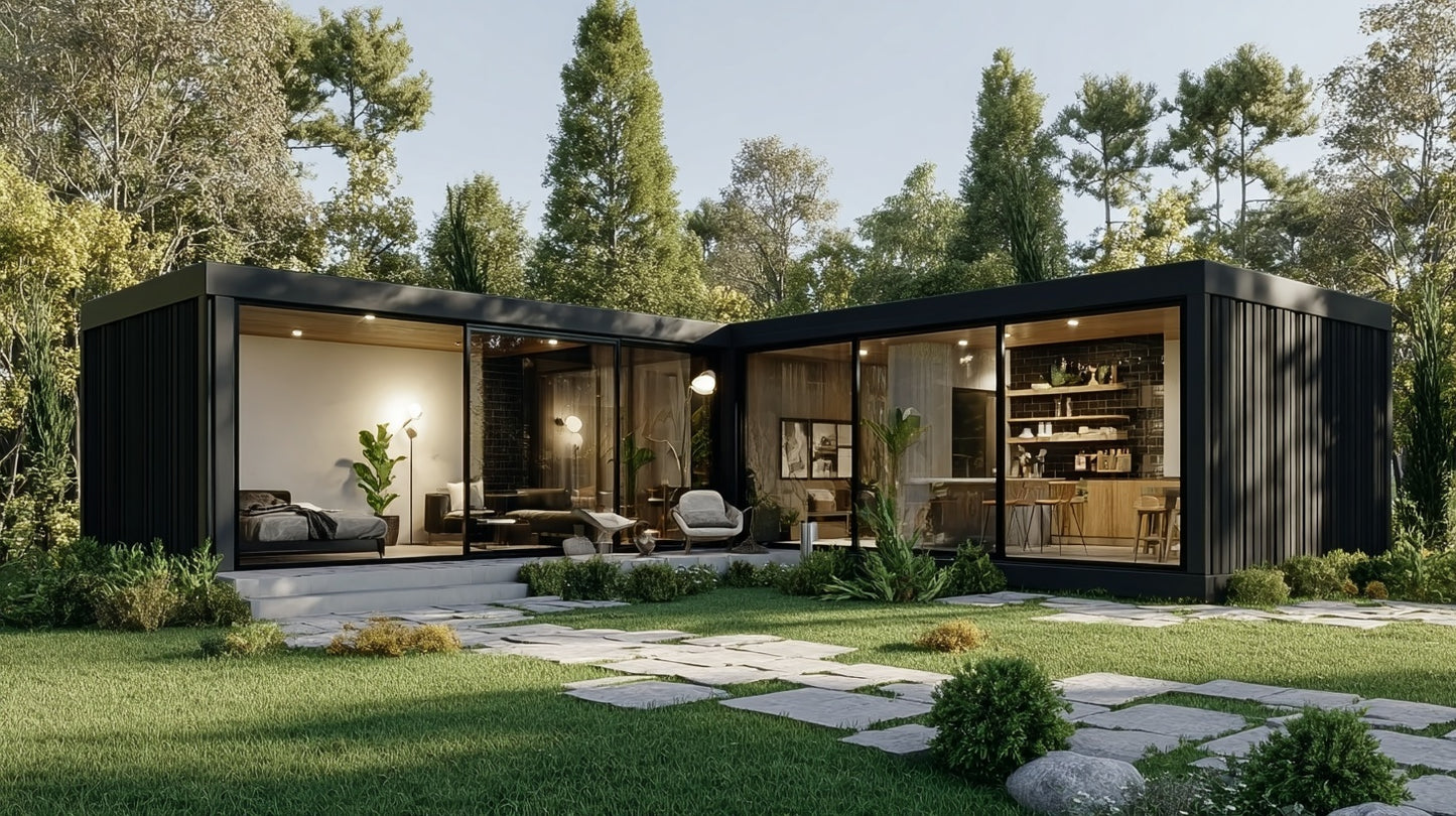 Mod L Expanded 1–2 Bedroom Container Home
