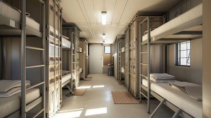 Workforce Living 40 FT 8-Person Accommodation
