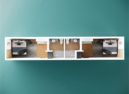 Workforce Living 40‑FT Dual Studio Container
