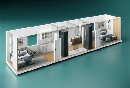 Workforce Living 40‑FT Dual Studio Container