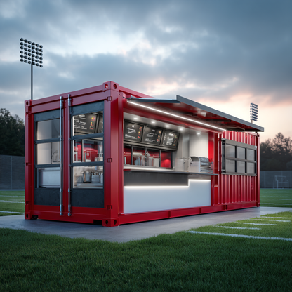 Concession Stadium Containers