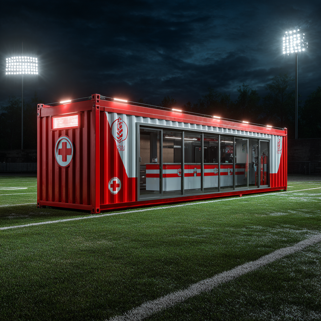 Medic Stadium Containers