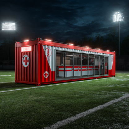 Medic Stadium Containers