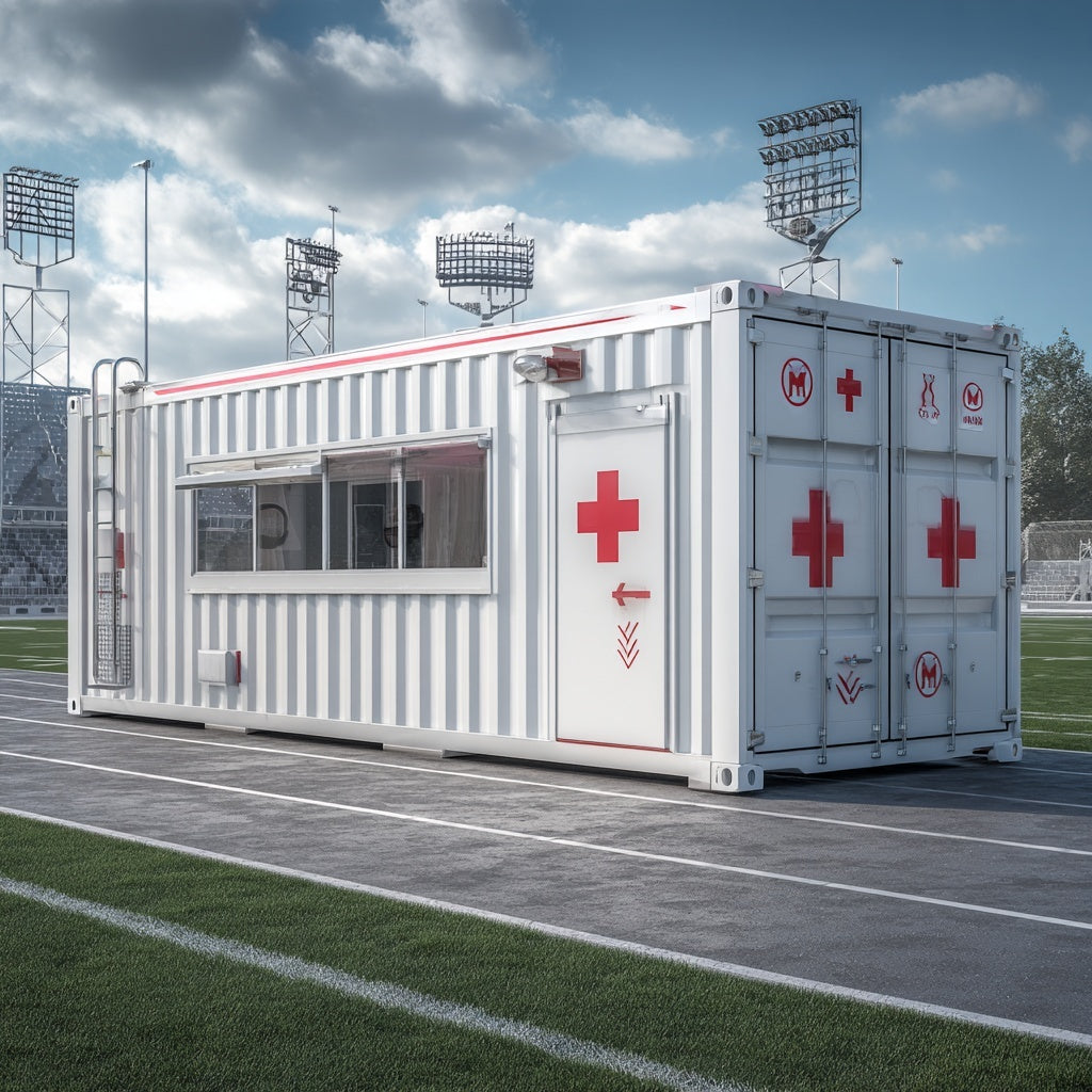 Medic Stadium Containers