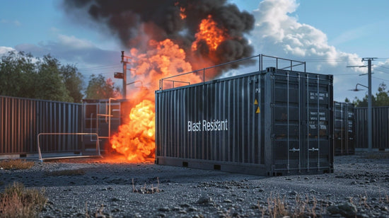 Blast Module Container Blast Resistant Containers – Durable Modular Solutions – Kozzi Space