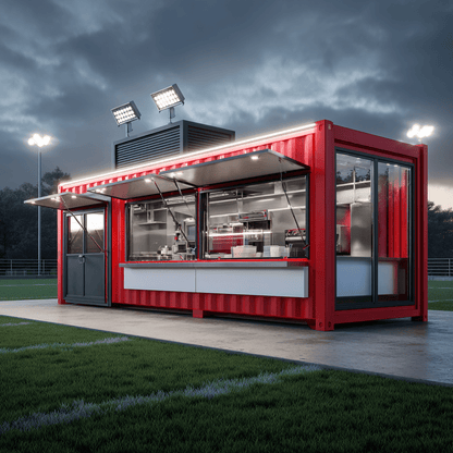 Concession Stadium Containers - Kozzi Space