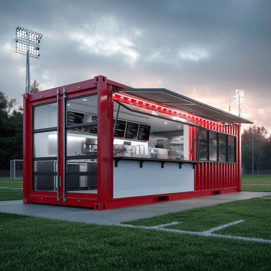 Concession Stadium Containers - Kozzi Space