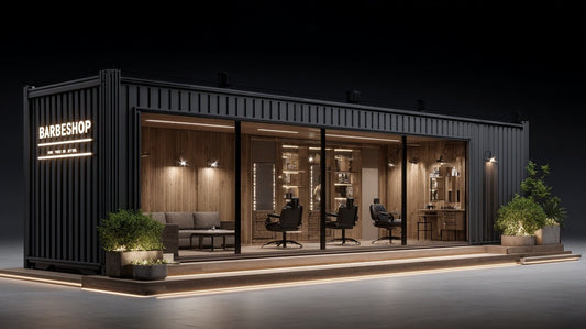 Container Barber Box - Kozzi Space