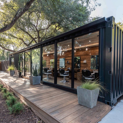 Container Barber Box - Kozzi Space