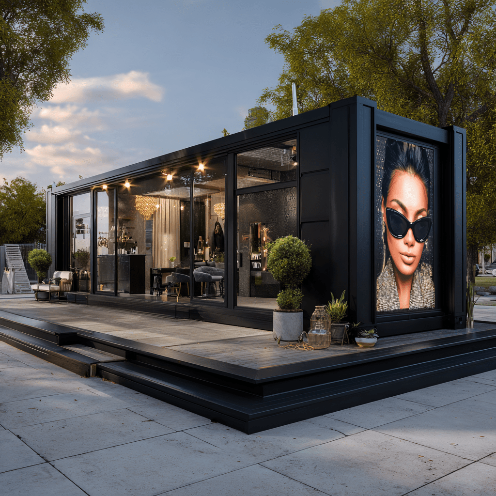 Container Beauty Salon - Kozzi Space