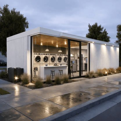 Container Laundry Wash X - Kozzi Space