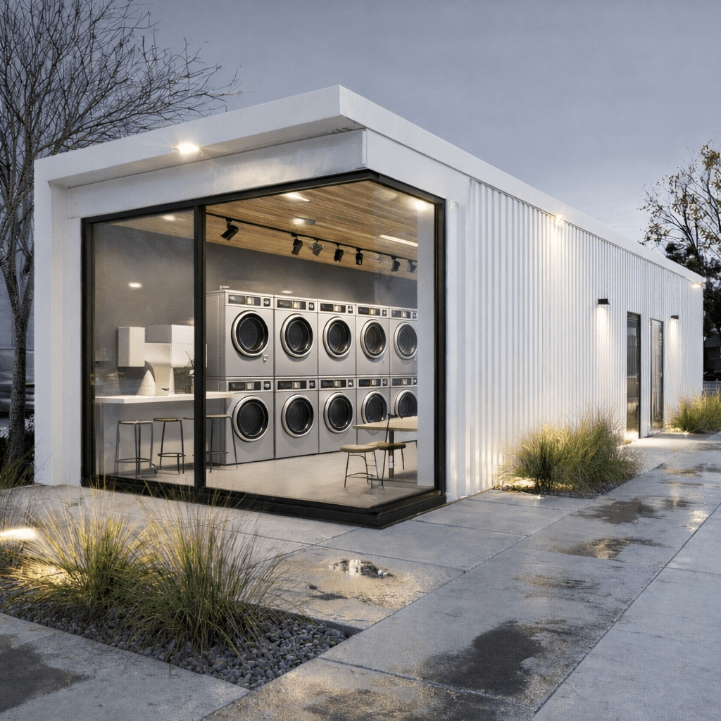 Container Laundry Wash X - Kozzi Space
