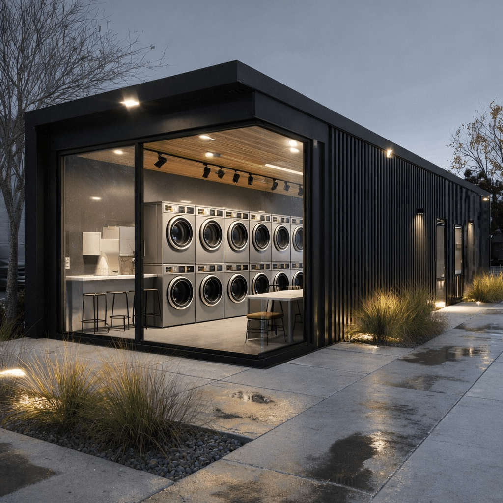 Container Laundry Wash X - Kozzi Space