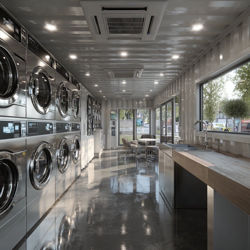 Container Laundry Wash X - Kozzi Space
