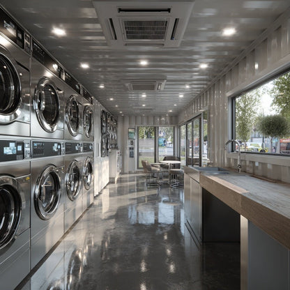 Container Laundry Wash X - Kozzi Space