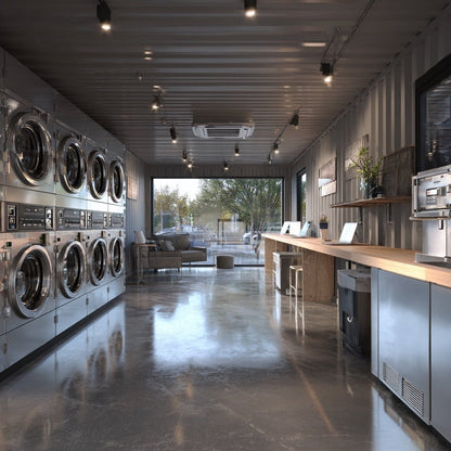 Container Laundry Wash X - Kozzi Space