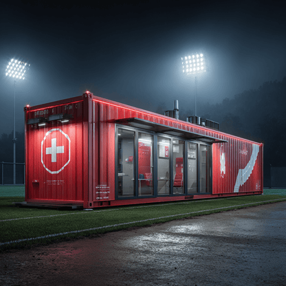 Container Medical Clinic/ Lab - Kozzi Space