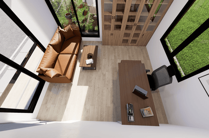 Container Office Flex Desk 40' - Kozzi Space