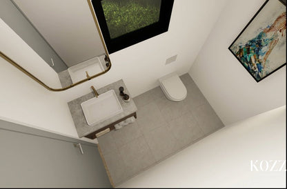 Container Office Flex Desk 40' - Kozzi Space