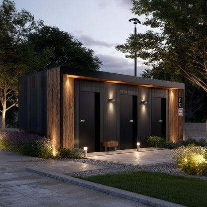 Container Restroom 20' - Kozzi Space